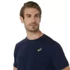 ASICS T-SHIRT MIT SPIRALE-STICKEREI ASICS T-SHIRT MIT SPIRALE-STICKEREI