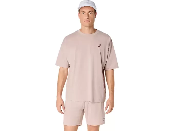 ASICS T-SHIRT MIT STICKEREI „SPIRAL RELAX“ ASICS T-SHIRT MIT STICKEREI „SPIRAL RELAX“