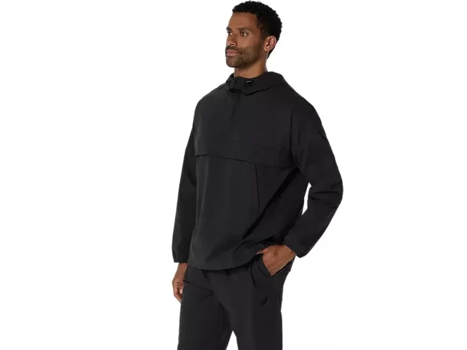 DOPPELT GEWEBTE, ENTSPANNTE ÜBERZIEHERJACKE DOPPELT GEWEBTE, ENTSPANNTE ÜBERZIEHERJACKE