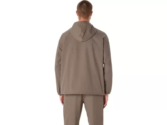 DOPPELT GEWEBTE, ENTSPANNTE ÜBERZIEHERJACKE DOPPELT GEWEBTE, ENTSPANNTE ÜBERZIEHERJACKE