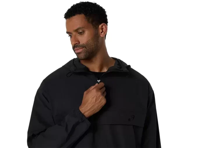 DOPPELT GEWEBTE, ENTSPANNTE ÜBERZIEHERJACKE DOPPELT GEWEBTE, ENTSPANNTE ÜBERZIEHERJACKE