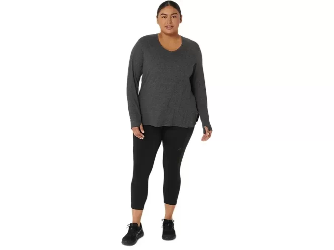 HEATHER-TOP MIT LANGEN ÄRMELN FÜR DAMEN HEATHER-TOP MIT LANGEN ÄRMELN FÜR DAMEN