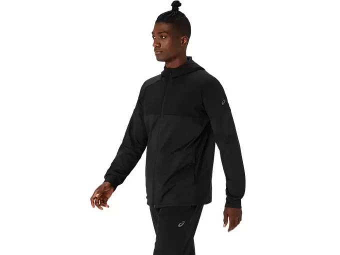 HOODIE AUS STRICKJERSEY MIT DURCHGEHENDER REISSVERSCHLUSS HOODIE AUS STRICKJERSEY MIT DURCHGEHENDER REISSVERSCHLUSS