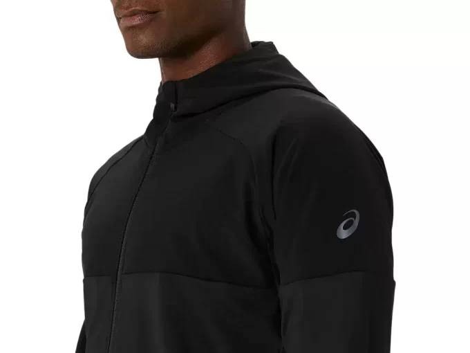 HOODIE AUS STRICKJERSEY MIT DURCHGEHENDER REISSVERSCHLUSS HOODIE AUS STRICKJERSEY MIT DURCHGEHENDER REISSVERSCHLUSS