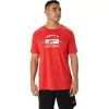 KURZARM-SPORT-T-SHIRT „PROPERTY OF ASICS“ KURZARM-SPORT-T-SHIRT „PROPERTY OF ASICS“