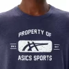 KURZARM-SPORT-T-SHIRT „PROPERTY OF ASICS“ KURZARM-SPORT-T-SHIRT „PROPERTY OF ASICS“