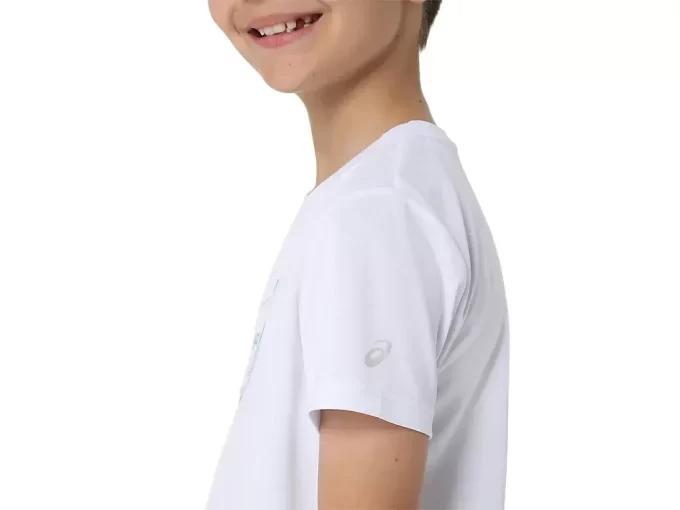 KURZARM-T-SHIRT MIT SPIRAL-GRAFIK KURZARM-T-SHIRT MIT SPIRAL-GRAFIK