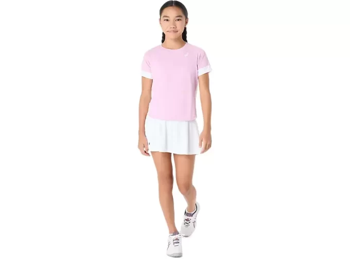 MÄDCHEN-TENNIS-KURZARM-TOP MÄDCHEN-TENNIS-KURZARM-TOP