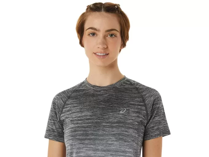 NAHTLOSES KURZARM-TOP FÜR DAMEN NAHTLOSES KURZARM-TOP FÜR DAMEN