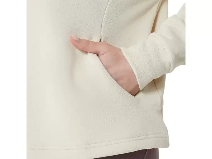 OBERTEIL AUS FRENCH TERRY MIT HOHEM KRAGEN OBERTEIL AUS FRENCH TERRY MIT HOHEM KRAGEN