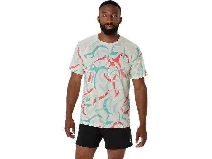 ROAD ALLOVER-PRINT KURZARM-TOP ROAD ALLOVER-PRINT KURZARM-TOP