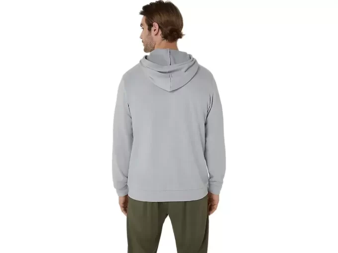 SWEAT-KAPUZENPULLOVER MIT DURCHGEHENDEM REISSVERSCHLUSS SWEAT-KAPUZENPULLOVER MIT DURCHGEHENDEM REISSVERSCHLUSS