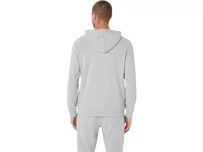 SWEAT-KAPUZENPULLOVER MIT DURCHGEHENDEM REISSVERSCHLUSS SWEAT-KAPUZENPULLOVER MIT DURCHGEHENDEM REISSVERSCHLUSS