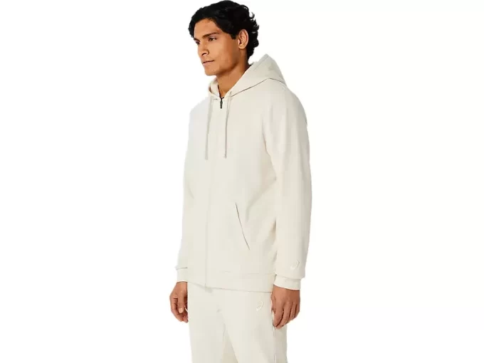 SWEAT-KAPUZENPULLOVER MIT DURCHGEHENDEM REISSVERSCHLUSS SWEAT-KAPUZENPULLOVER MIT DURCHGEHENDEM REISSVERSCHLUSS