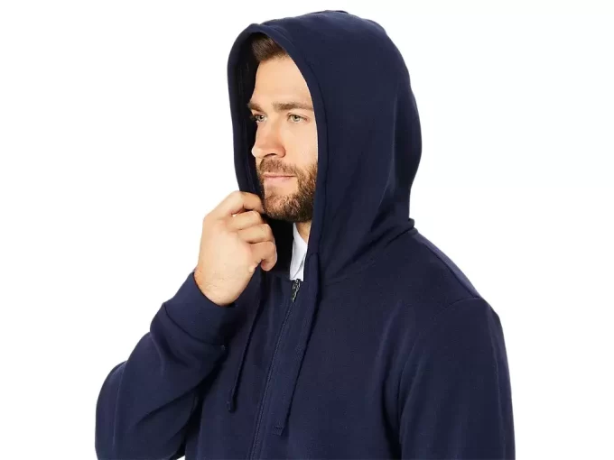 SWEAT-KAPUZENPULLOVER MIT DURCHGEHENDEM REISSVERSCHLUSS SWEAT-KAPUZENPULLOVER MIT DURCHGEHENDEM REISSVERSCHLUSS