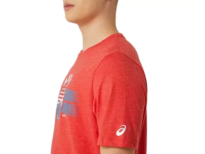 UNISEX ASICS EST 1977 MOUNTAIN T-SHIRT UNISEX ASICS EST 1977 MOUNTAIN T-SHIRT