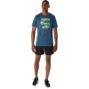 UNISEX ASICS RUN OUTSIDE CLUB KURZARM-T-SHIRT UNISEX ASICS RUN OUTSIDE CLUB KURZARM-T-SHIRT