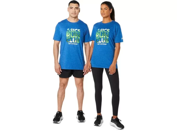 UNISEX ASICS RUN OUTSIDE CLUB KURZARM-T-SHIRT UNISEX ASICS RUN OUTSIDE CLUB KURZARM-T-SHIRT
