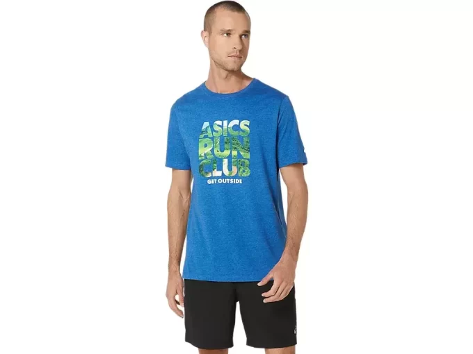 UNISEX ASICS RUN OUTSIDE CLUB KURZARM-T-SHIRT UNISEX ASICS RUN OUTSIDE CLUB KURZARM-T-SHIRT