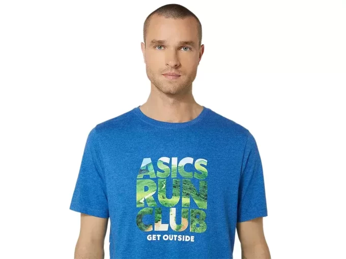 UNISEX ASICS RUN OUTSIDE CLUB KURZARM-T-SHIRT UNISEX ASICS RUN OUTSIDE CLUB KURZARM-T-SHIRT
