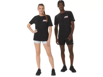 UNISEX ASICS SMSB 1977 RUN CLUB KURZARM-T-SHIRT