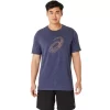 UNISEX ASICS SPIRAL a FILL T-SHIRT UNISEX ASICS SPIRAL a FILL T-SHIRT