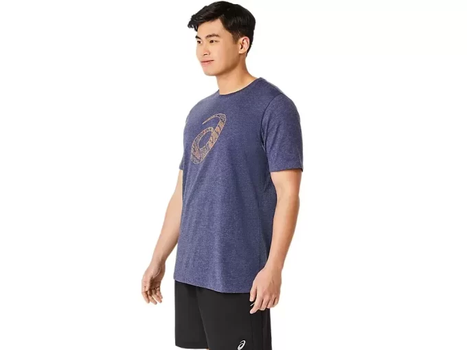 UNISEX ASICS SPIRAL a FILL T-SHIRT UNISEX ASICS SPIRAL a FILL T-SHIRT