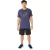 UNISEX ASICS SPIRAL a FILL T-SHIRT UNISEX ASICS SPIRAL a FILL T-SHIRT