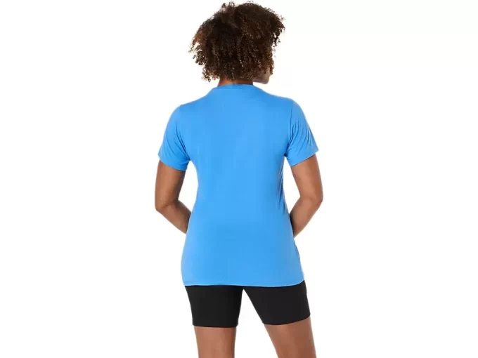 V-Ausschnitt mit Sonnenblumen-Slogan für Damen